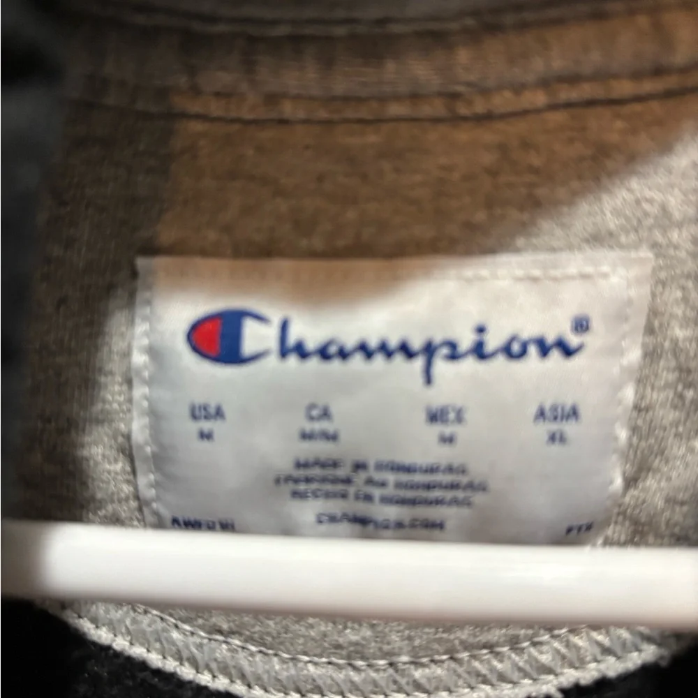 Champion Men's Black Hoodie Sweater